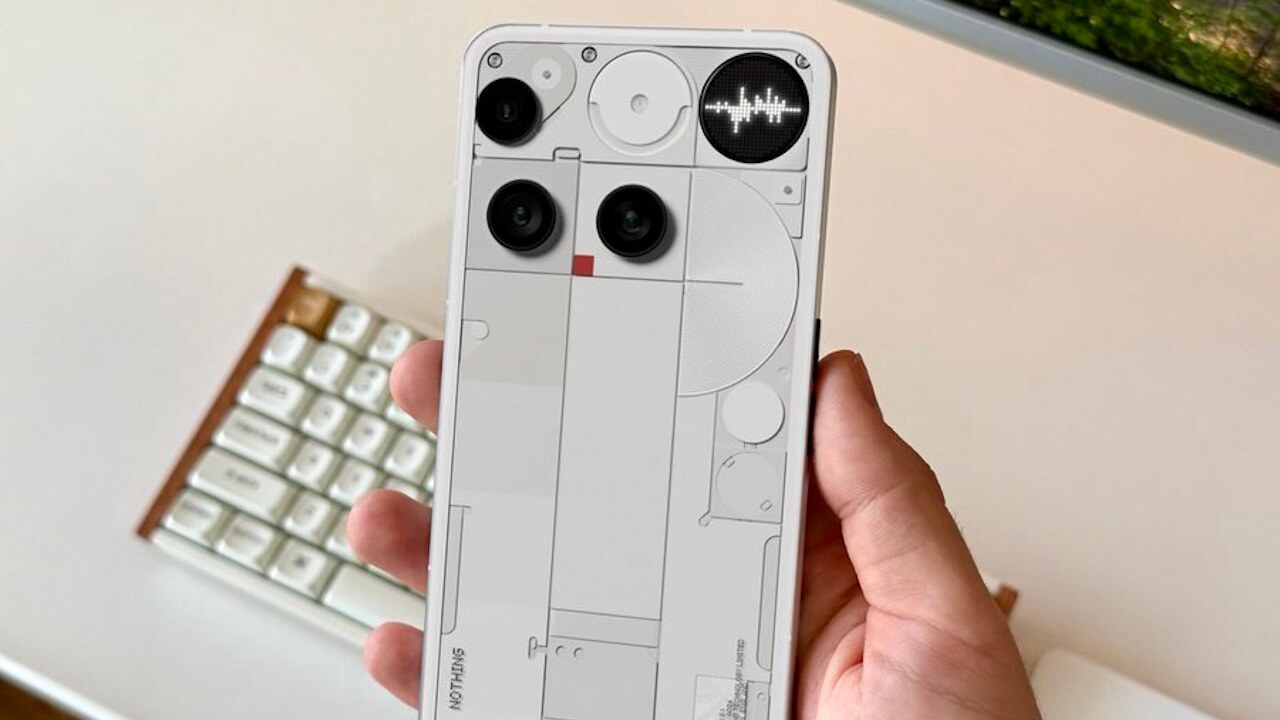 デザインどう？「Nothing Phone (3)」実機画像