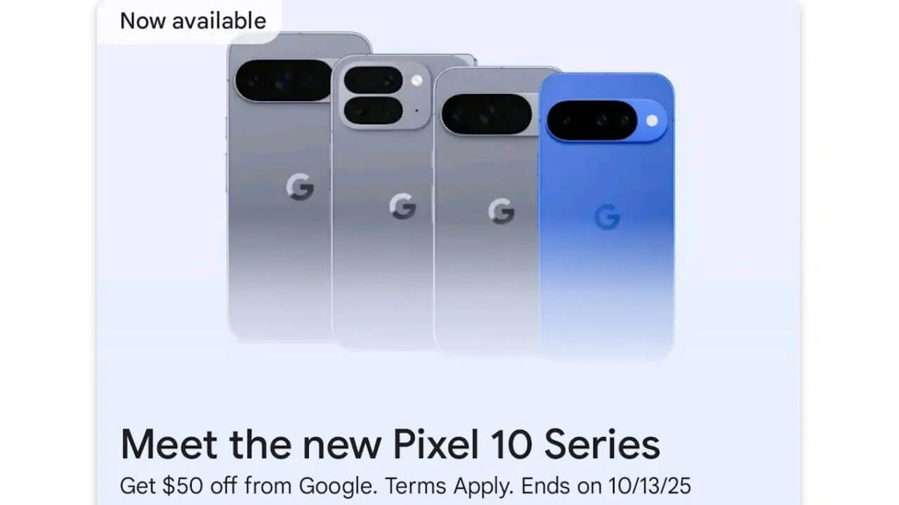 Google Play ストア、新世代「Pixel 10/10 Pro/10 Pro XL/10 Pro Fold」フライング公開